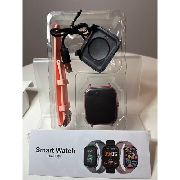 G309 eLuxPro HD Smart Watch Wireless Call 100 Fitness Modes Voice Assistant NWT - Picture 8 of 8